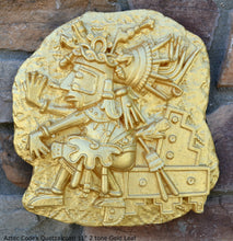 Load image into Gallery viewer, History Aztec Maya Artifact Carved Quetzalcoatl Sculpture Statue 11" Tall www.Neo-Mfg.com Wall art Codex P1