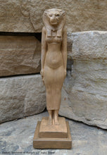 Load image into Gallery viewer, History Egyptian Goddess Bastet, Sekhmet of Piankhi Sculpture Statue 10" www.Neo-Mfg.com Museum Replica