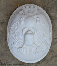 Load image into Gallery viewer, History Egyptian Scarab winged Sculptural statue www.Neo-Mfg.com 4.75"
