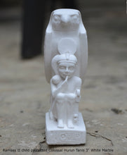 Load image into Gallery viewer, History Egyptian Ramses II child protected Colossal Hurun Tanis Artifact Sculpture 3" www.Neo-Mfg.com museum reproduction