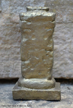 Load image into Gallery viewer, Aztec Mayan Tlaloc Rain God Artifact Carved Sculpture Statue mini www.Neo-Mfg.com Tlāloc