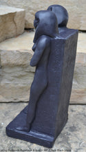 Load image into Gallery viewer, History Egyptian King Menkaura Mycerinus & queen Statue Sculpture 16" www.Neo-Mfg.com home decor Museum reproduction