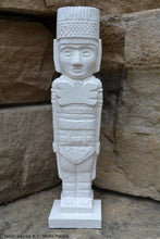 Load image into Gallery viewer, History Toltec warrior Mesoamerican MAYAN AZTEC Sculptural Wall plaque relief statue 8.5" www.Neo-Mfg.com