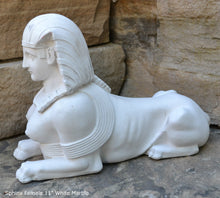 Load image into Gallery viewer, Egyptian Sphinx Female statue fragment replica sculpture Artifact 11" www.Neo-Mfg.com