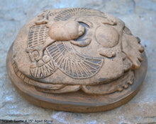 Load image into Gallery viewer, History Egyptian Scarab winged Sculptural statue www.Neo-Mfg.com 4.75"