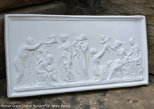 Load image into Gallery viewer, Roman Greek Thorvaldsen The Ages of Love 1824 Cherub nursery plaque wall relief www.Neo-Mfg.com 10" e27