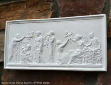 Load image into Gallery viewer, Roman Greek Thorvaldsen The Ages of Love 1824 Cherub nursery plaque wall relief www.Neo-Mfg.com 10" e27