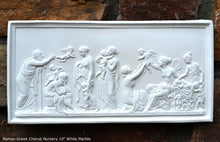 Load image into Gallery viewer, Roman Greek Thorvaldsen The Ages of Love 1824 Cherub nursery plaque wall relief www.Neo-Mfg.com 10" e27
