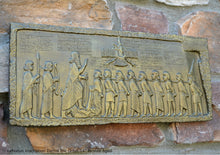 Load image into Gallery viewer, Assyrian Persian Behistun Inscription Darius the Great art Sculpture wall plaque relief 14" www.Neo-Mfg.com L10