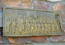 Load image into Gallery viewer, Assyrian Persian Behistun Inscription Darius the Great art Sculpture wall plaque relief 14" www.Neo-Mfg.com L10