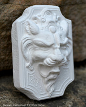Load image into Gallery viewer, Gargoyle gryphon bust Sculpture wall plaque www.Neo-Mfg.com 3.5" home decor