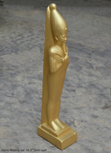 Load image into Gallery viewer, History Egyptian Osiris no ear statue Sculpture museum reproduction art 16.5" www.Neo-Mfg.com home decor relief