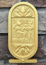Load image into Gallery viewer, Egyptian Cartouche shenu Artifact Carved Sculpture Statue 8" ww.Neo-Mfg.com Home decor k31