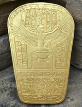 Load image into Gallery viewer, History Egyptian Maat Isis Stela Plaque Coffin Artifact Sculpture 11" www.Neo-Mfg.com home decor g19 j32