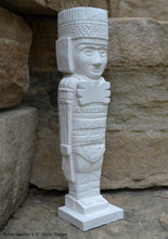 Load image into Gallery viewer, History Toltec warrior Mesoamerican MAYAN AZTEC Sculptural Wall plaque relief statue 8.5" www.Neo-Mfg.com