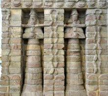 Load image into Gallery viewer, Assyrian Persian facade Ianna Temple King Kara-indas Uruk Persepolis relief sculpture ancient replica Sculpture www.Neo-Mfg.com 7" b3