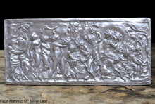 Load image into Gallery viewer, Faun Harvest Pan goddess dancing feast of Bacchus Dionysus-Bacchanalia wall Sculpture www.Neo-Mfg.com 18" alter satyr wica
