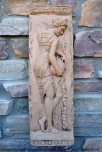 Load image into Gallery viewer, Roman Greek Carved nymph Fountain of Innocents Danaides of Argos Bowl Figure Sculptural Wall frieze plaque relief www.Neo-Mfg.com 22"