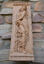 Load image into Gallery viewer, Roman Greek Carved nymph Fountain of Innocents Danaides of Argos Water Figure Sculptural Wall frieze plaque relief www.Neo-Mfg.com 22" #1
