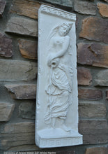 Load image into Gallery viewer, Roman Greek Carved nymph Fountain of Innocents Danaides of Argos Water Figure Sculptural Wall frieze plaque relief www.Neo-Mfg.com 22" #1