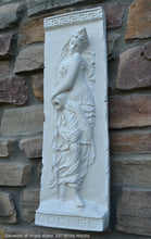 Load image into Gallery viewer, Roman Greek Carved nymph Fountain of Innocents Danaides of Argos Water Figure Sculptural Wall frieze plaque relief www.Neo-Mfg.com 22" #1
