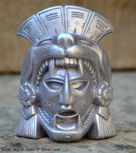 Load image into Gallery viewer, History Aztec Maya Artifact Warrior mask Jaguar Sculpture Statue 5" Tall www.Neo-Mfg.com