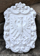 Load image into Gallery viewer, Coat Arms Griffin Crown Eagle wall sculpture plaque www.NEO-MFG.com 13.75"