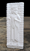 Load image into Gallery viewer, Assyrian Guard of the Kings Persian Persepolis Archer Relief art Wall Sculpture 12" www.Neo-Mfg.com e13