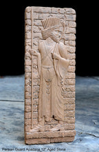 Load image into Gallery viewer, Assyrian Guard of the Kings Persian Persepolis Archer Relief art Wall Sculpture 12" www.Neo-Mfg.com e13