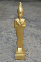 Load image into Gallery viewer, History Egyptian Osiris no ear statue Sculpture museum reproduction art 16.5" www.Neo-Mfg.com home decor relief