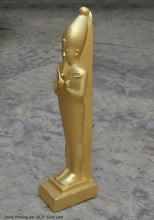 Load image into Gallery viewer, History Egyptian Osiris no ear statue Sculpture museum reproduction art 16.5" www.Neo-Mfg.com home decor relief