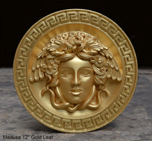 Load image into Gallery viewer, History Medusa Artifact Carved wall plaque Sculpture Statue 12" www.Neo-Mfg.com high relief c6