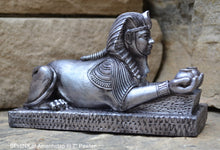 Load image into Gallery viewer, Egyptian SPHINX of Amenhotep III Artifact Carved Sculpture Statue 7" ww.Neo-Mfg.com Home decor