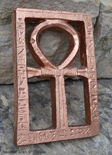 Load image into Gallery viewer, Egyptian Senebef Ankh Sculpture carving wall plaque 9" www.Neo-Mfg.com home decor d28