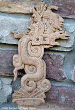 Load image into Gallery viewer, History Aztec Maya Mesoamerica Yaxchilán Vision Serpent Sculpture Statue www.Neo-Mfg.com 11" j7
