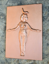 Load image into Gallery viewer, History Egyptian Serket protecting canopic vases Tomb Tut Artifact Sculpture Statue 10" www.Neo-Mfg.com Museum Replica d26