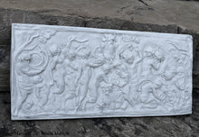 Load image into Gallery viewer, Faun Harvest Pan goddess dancing feast of Bacchus Dionysus-Bacchanalia wall Sculpture www.Neo-Mfg.com 18" alter satyr wica