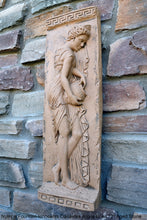 Load image into Gallery viewer, Roman Greek Carved nymph Fountain of Innocents Danaides of Argos Bowl Figure Sculptural Wall frieze plaque relief www.Neo-Mfg.com 22"