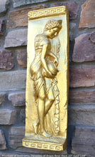 Load image into Gallery viewer, Roman Greek Carved nymph Fountain of Innocents Danaides of Argos Bowl Figure Sculptural Wall frieze plaque relief www.Neo-Mfg.com 22"