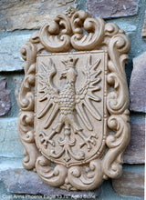 Load image into Gallery viewer, Coat Arms Griffin Crown Eagle wall sculpture plaque www.NEO-MFG.com 13.75"