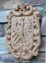 Load image into Gallery viewer, Coat Arms Griffin Crown Eagle wall sculpture plaque www.NEO-MFG.com 13.75"