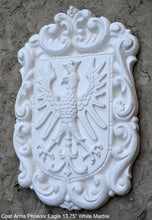 Load image into Gallery viewer, Coat Arms Griffin Crown Eagle wall sculpture plaque www.NEO-MFG.com 13.75"