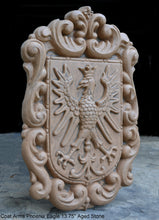 Load image into Gallery viewer, Coat Arms Griffin Crown Eagle wall sculpture plaque www.NEO-MFG.com 13.75"