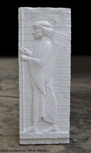 Load image into Gallery viewer, Assyrian Guard of the Kings Persian Persepolis guard king Susa Soldiers darius relief art Wall Sculpture 12" www.Neo-Mfg.com e17