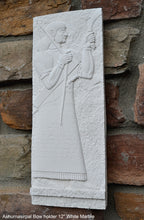 Load image into Gallery viewer, Assyrian Guard of the Kings Persian Persepolis art Wall Sculpture 12" www.Neo-Mfg.com e18