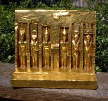 Load image into Gallery viewer, History Egyptian Abu Simbel Ramesses II Nefertari Temple Artifact Sculpture Statue 8" www.Neo-Mfg.com wall or table