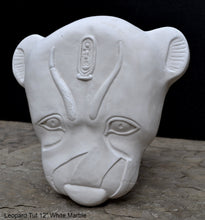 Load image into Gallery viewer, History Egyptian Leopard Tut tomb 12" sculpture wall plaque statue www.Neo-Mfg.com Museum reproduction sekhmet p15