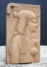 Load image into Gallery viewer, History Egyptian Queen Sculptural wall relief plaque www.Neo-Mfg.com 7.25" b30