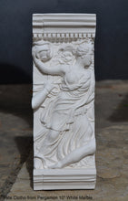 Load image into Gallery viewer, Roman Greek Fate Clotho from Pergamon Frieze Fragment Sculptural wall relief plaque www.Neo-Mfg.com 10" home decor b26