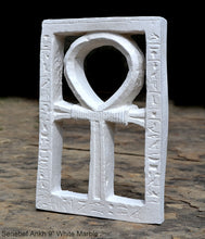 Load image into Gallery viewer, Egyptian Senebef Ankh Sculpture carving wall plaque 9" www.Neo-Mfg.com home decor d28